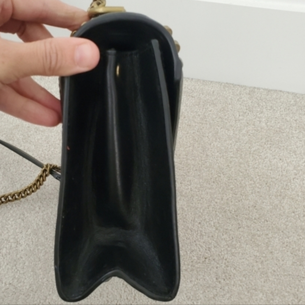 Michael Kors Studded Whitney Black Crossbody Shoulder Bag - Picture 7 of 14